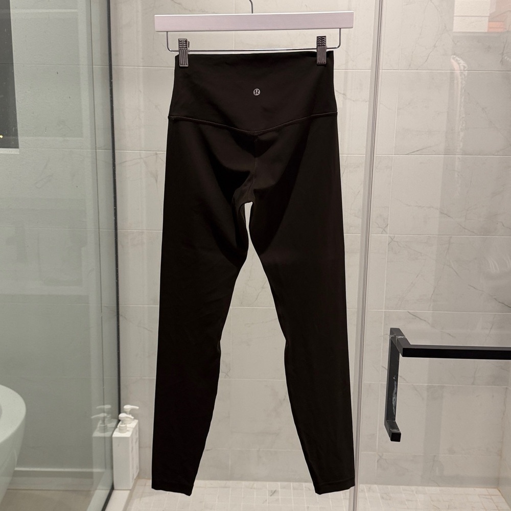 Lululemon Align Leggings - Size 6 - 28 inch inseam - Dark Olive - Picture 5 of 9